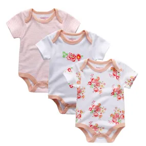 3PCS Baby Girl Clothes Summer 2020 Baby Boys Clothing Set