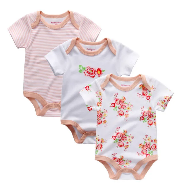 3PCS Baby Girl Clothes Summer 2020 Baby Boys Clothing Set