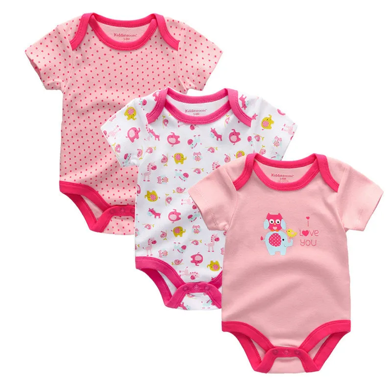 3PCS Baby Girl Clothes Summer 2020 Baby Boys Clothing Set