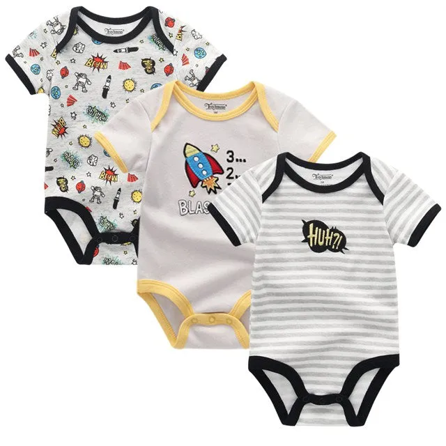 3PCS Baby Girl Clothes Summer 2020 Baby Boys Clothing Set