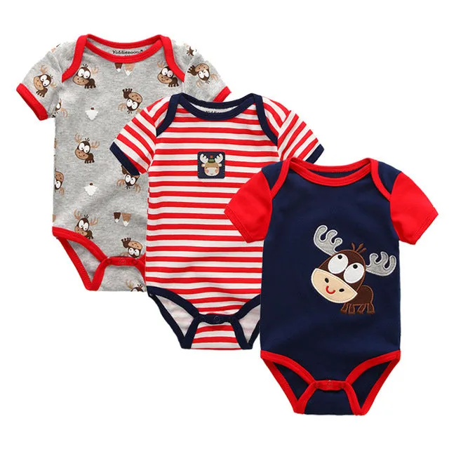 3PCS Baby Girl Clothes Summer 2020 Baby Boys Clothing Set