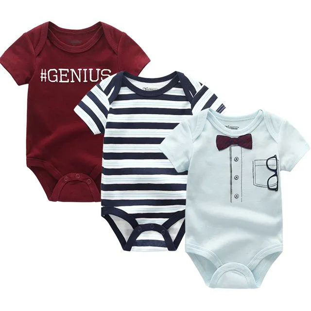 3PCS Baby Girl Clothes Summer 2020 Baby Boys Clothing Set