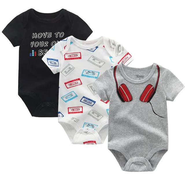 3PCS Baby Girl Clothes Summer 2020 Baby Boys Clothing Set