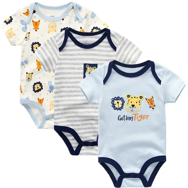 3PCS Baby Girl Clothes Summer 2020 Baby Boys Clothing Set