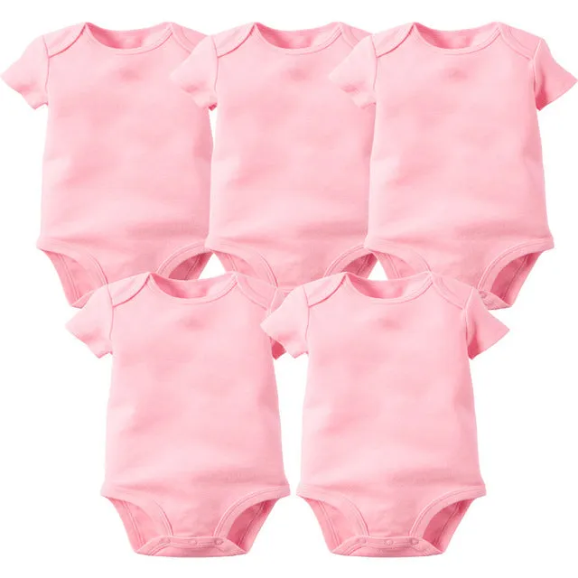 5pcs Baby Bodysuit 0-24M