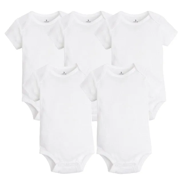 5pcs Baby Bodysuit 0-24M