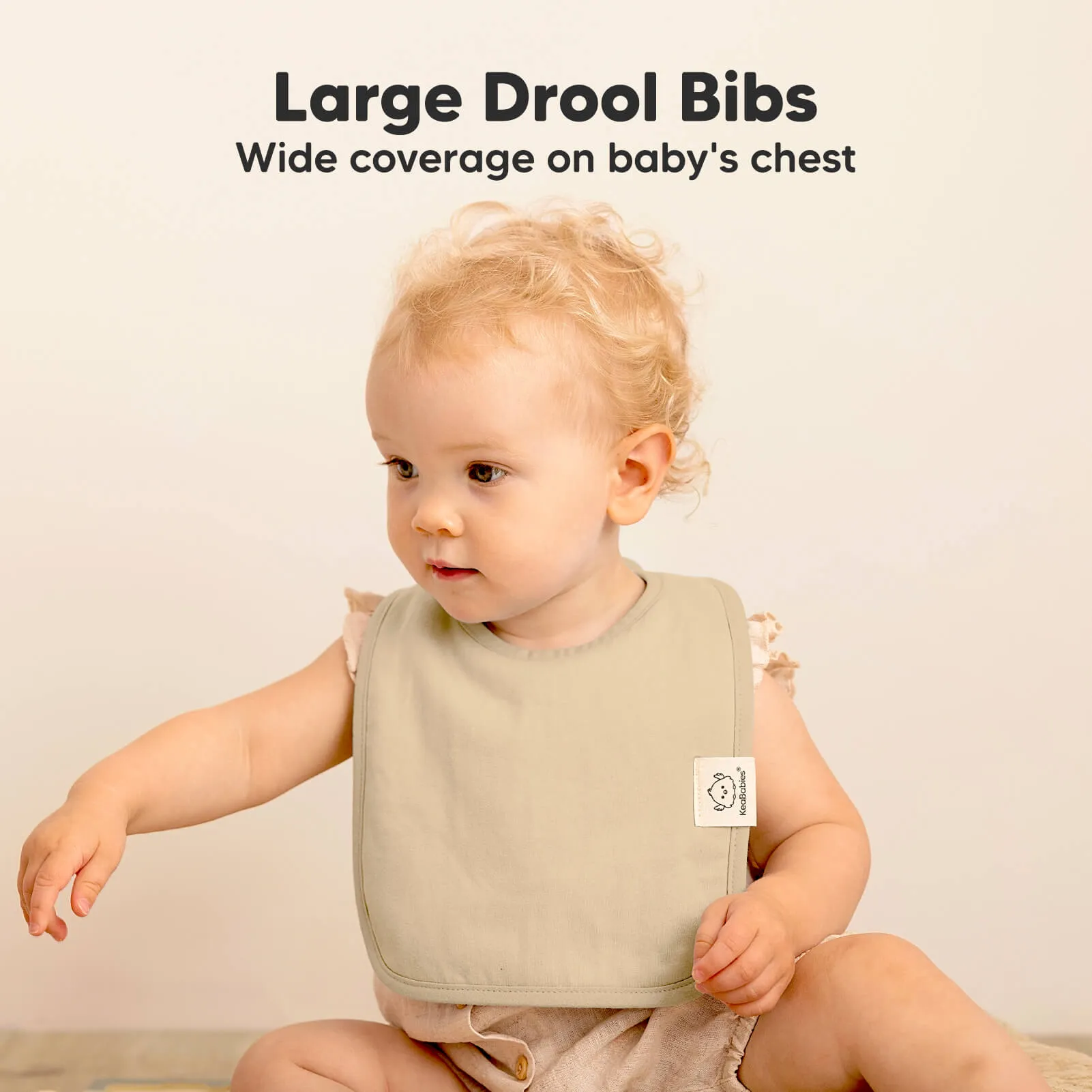 8-Pack Coast Drool Bibs (Mauve)