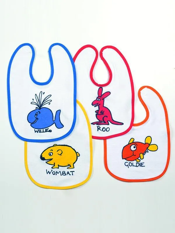 9057 Ozi Varmints Big Thirsty Baby Bibs