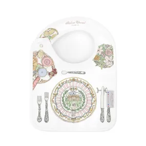 Atelier Choux Satin Bib Bon Appetit