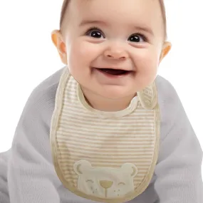 Baby Bib | Neutral Colour – Beige | Unisex Design | One Size