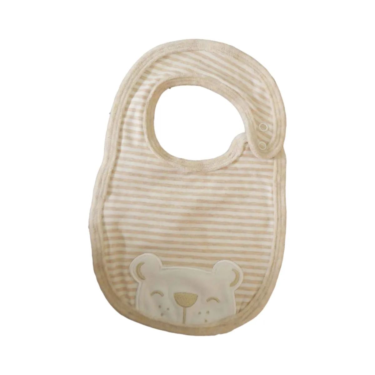 Baby Bib | Neutral Colour – Beige | Unisex Design | One Size