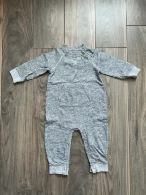 Baby Boy Grey Romper 12-18 Months, Kids 18 Month (12-18M)
