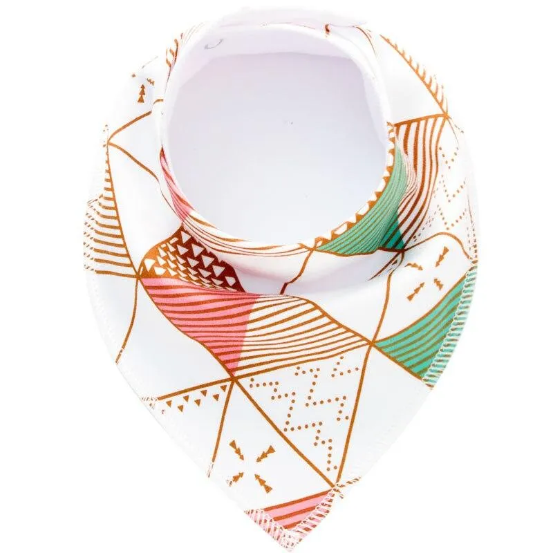 Baby Cotton Cartoon Slabber Absorbent Bandana Cloth Bibs