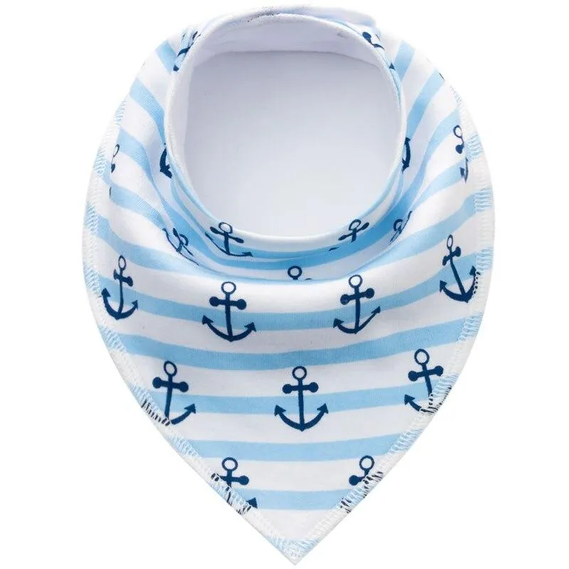 Baby Cotton Cartoon Slabber Absorbent Bandana Cloth Bibs