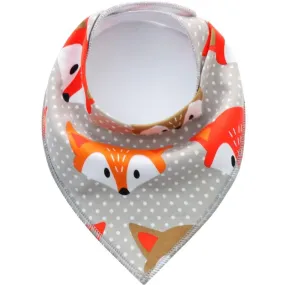 Baby Cotton Cartoon Slabber Absorbent Bandana Cloth Bibs