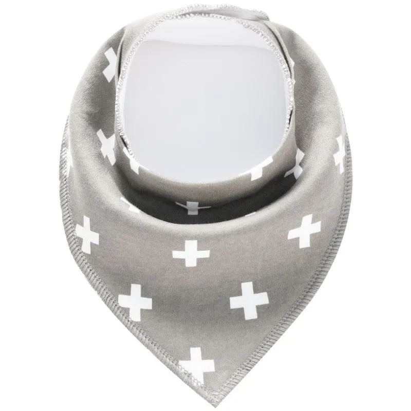Baby Cotton Cartoon Slabber Absorbent Bandana Cloth Bibs