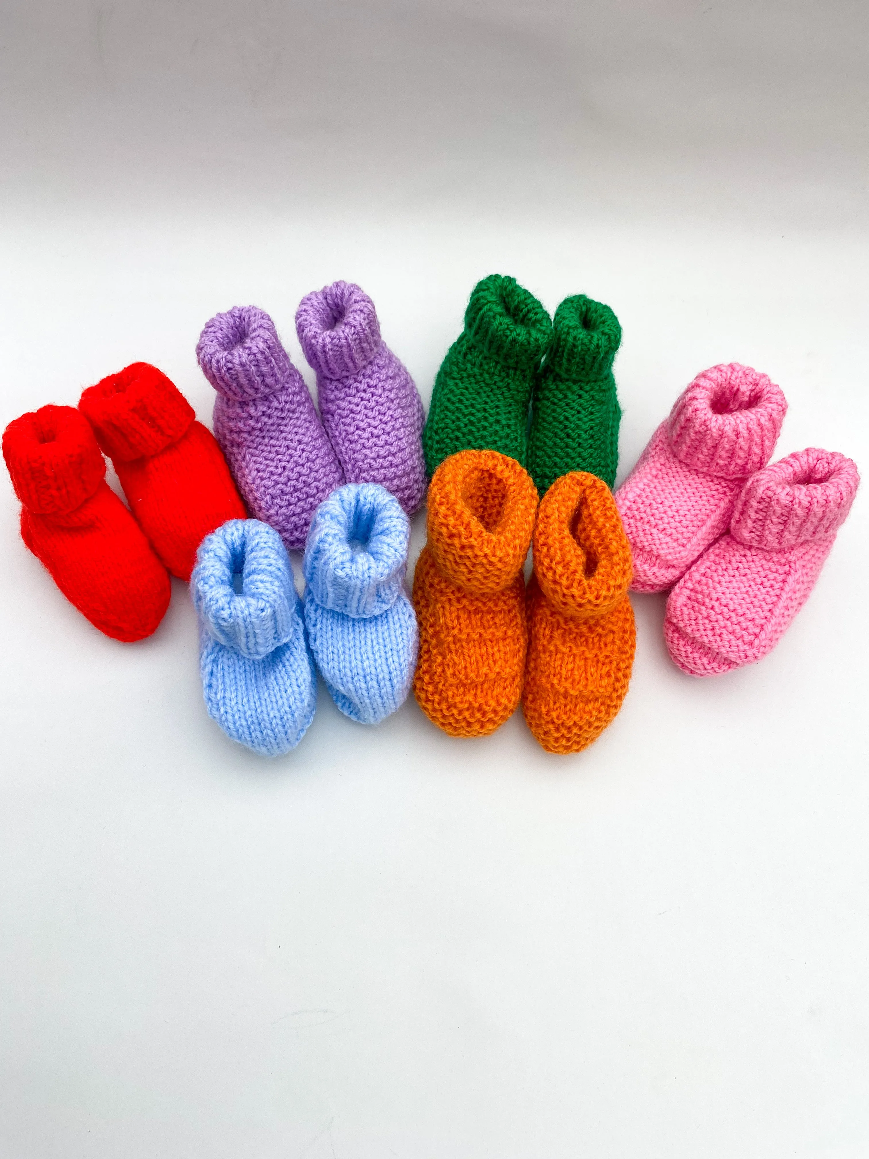 Baby Knitted Booties