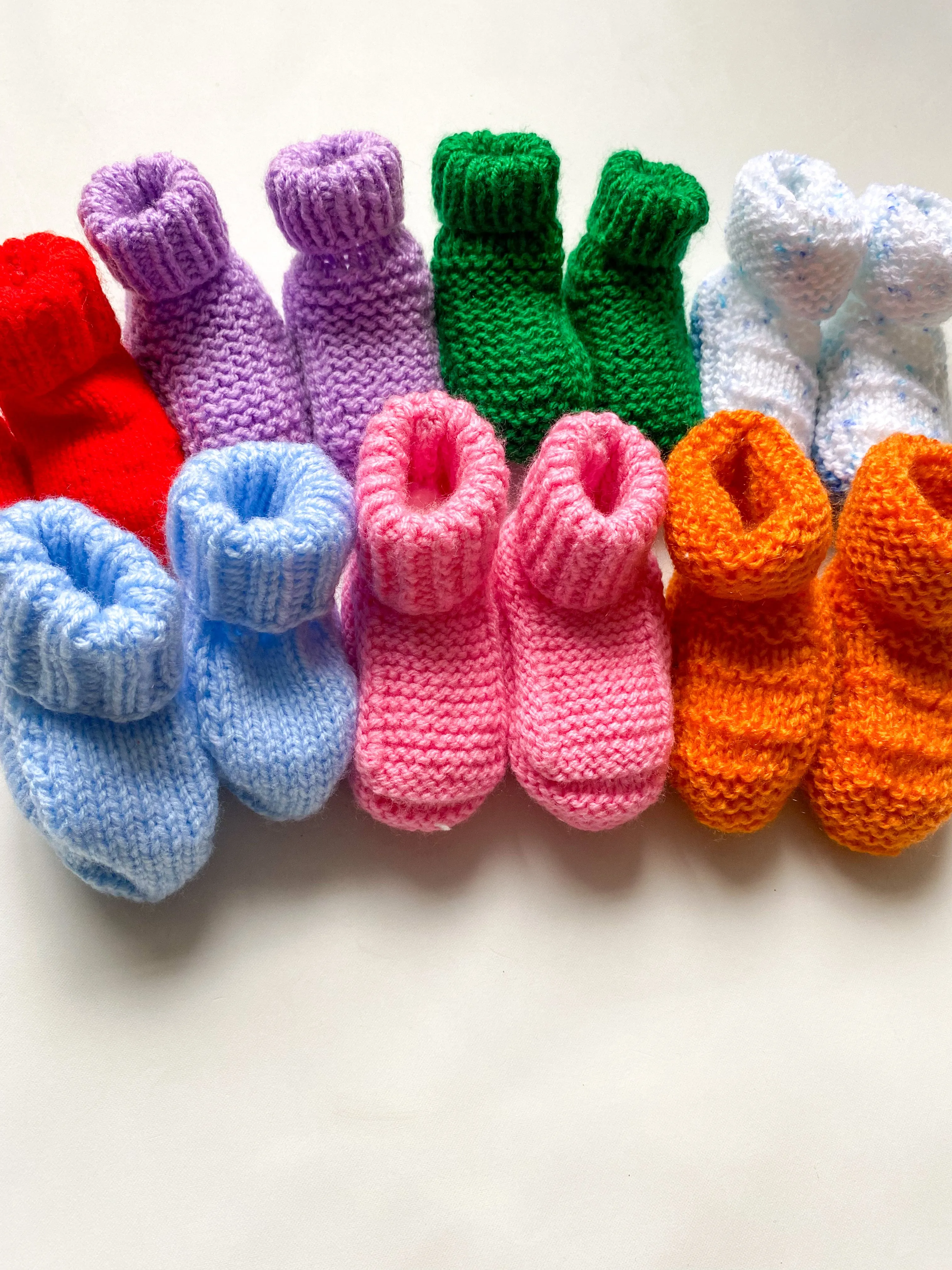 Baby Knitted Booties