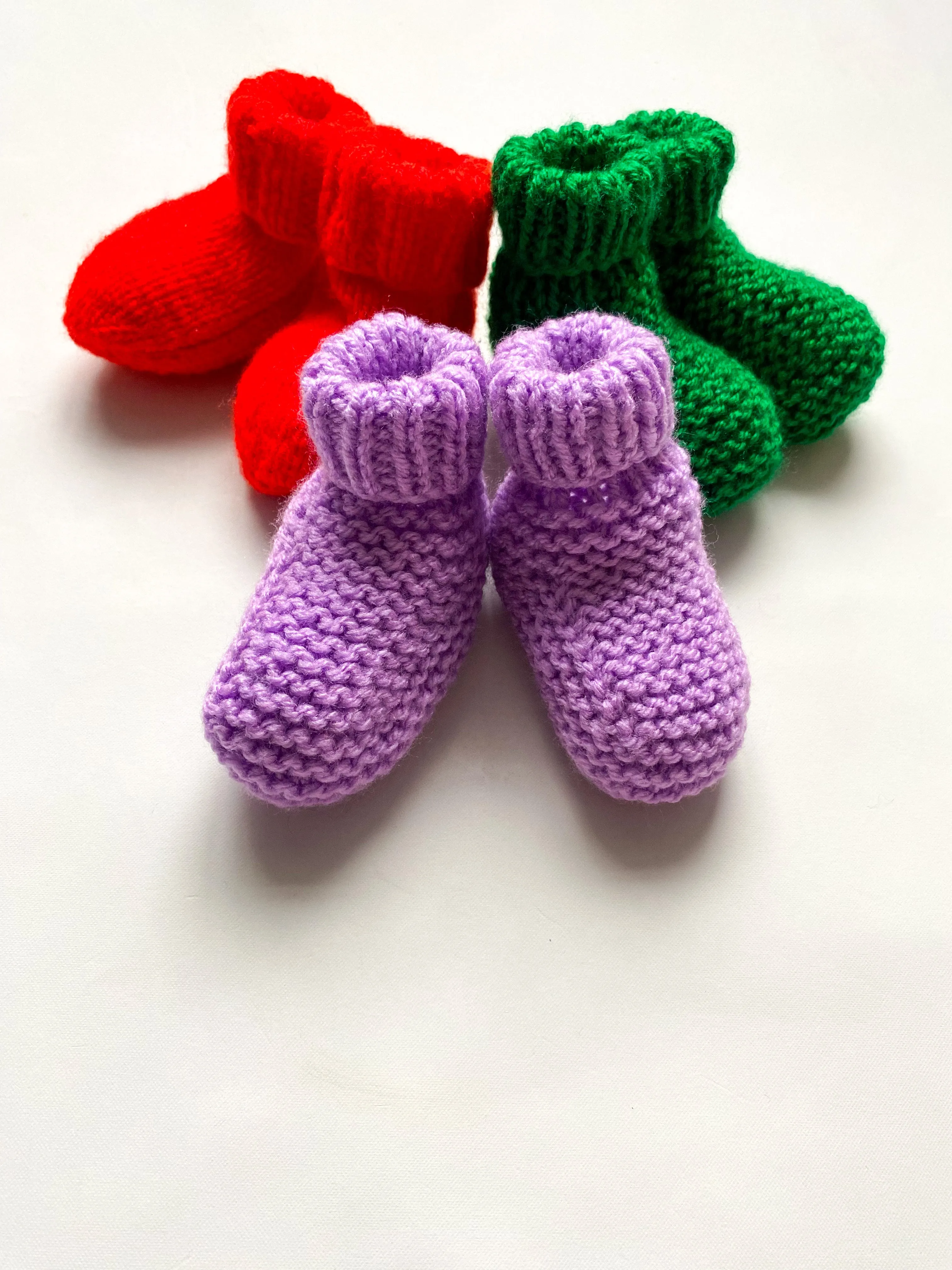 Baby Knitted Booties