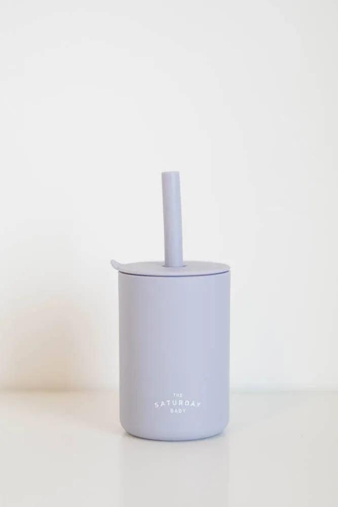 BABY SILICONE STRAW CUP