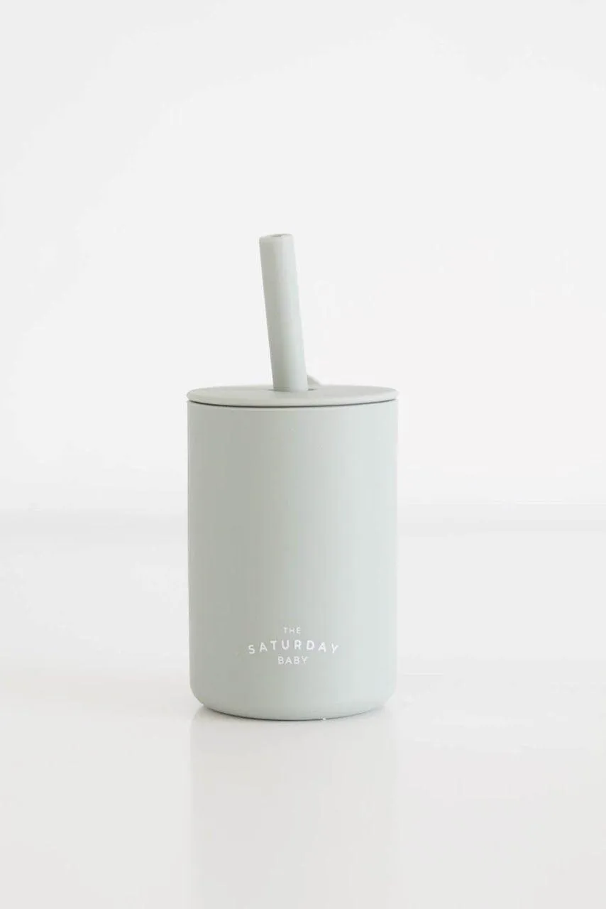 BABY SILICONE STRAW CUP