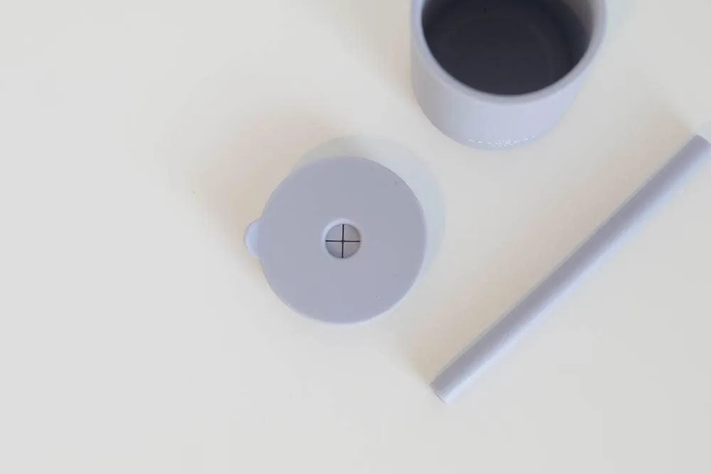 BABY SILICONE STRAW CUP