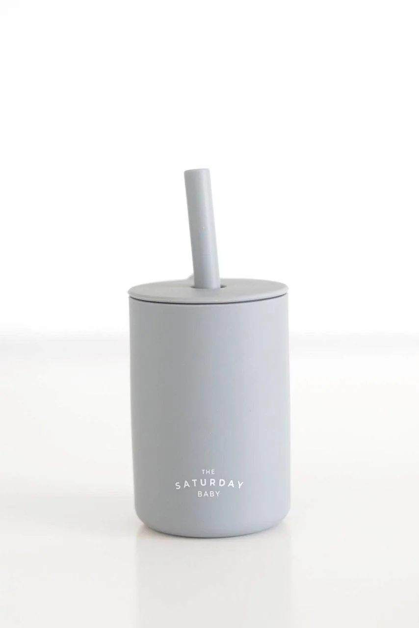 BABY SILICONE STRAW CUP