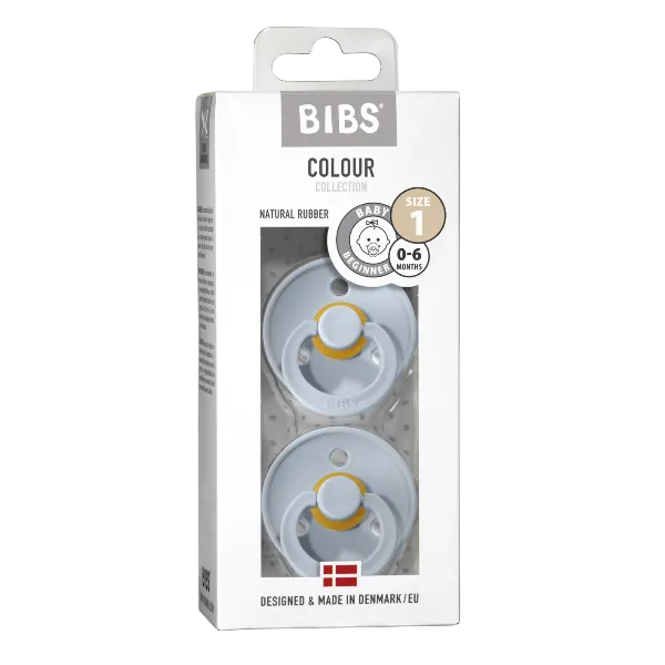BIBS Colour 2 Pack - Baby Blue