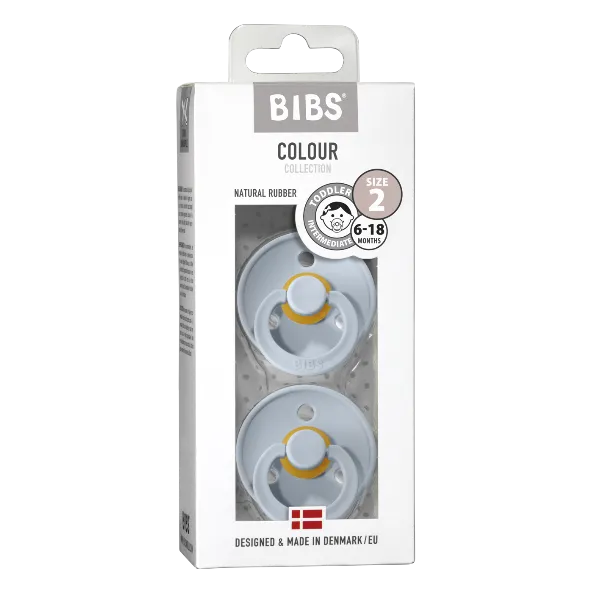 BIBS Colour 2 Pack - Baby Blue