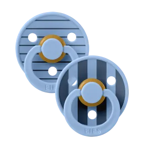 Bibs - Studio Colour Pin Pacifier - Sky Blue