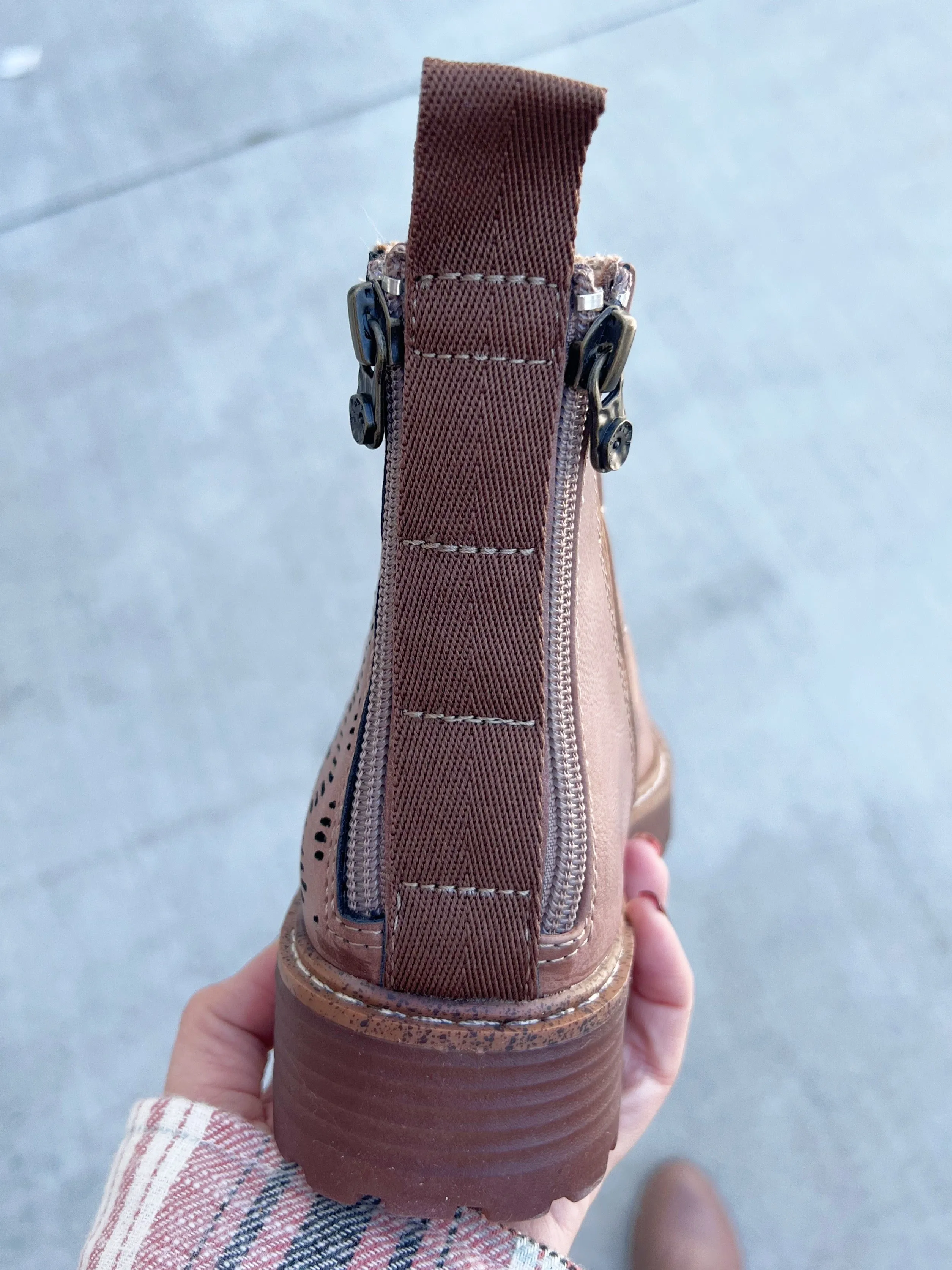 Blowfish Gives Me Hope Booties in Dusty Tan (SALE)