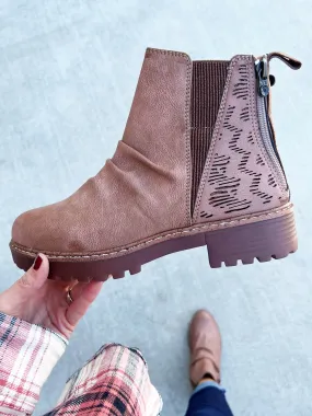 Blowfish Gives Me Hope Booties in Dusty Tan (SALE)