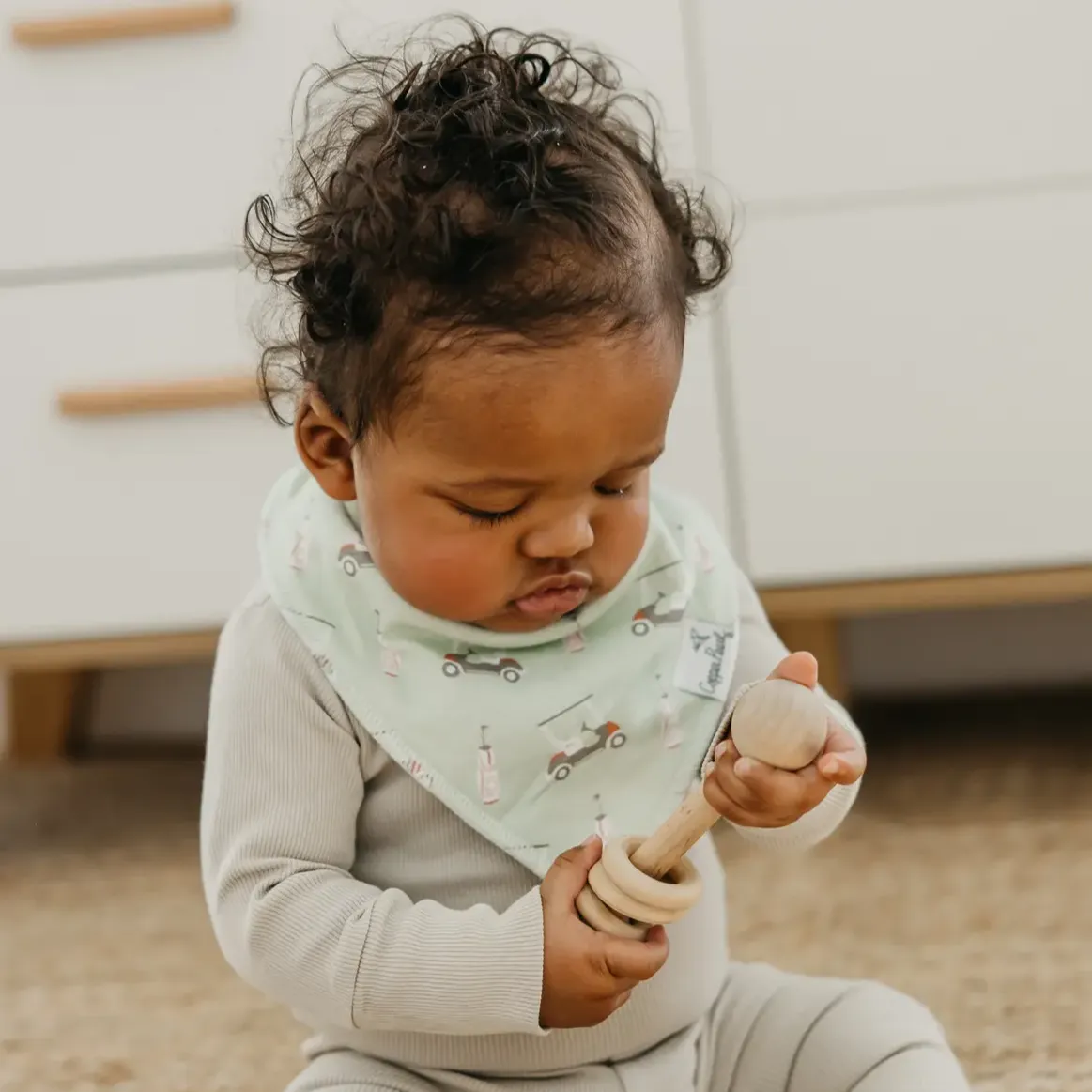Bogey Bandana Bibs - Copper Pearl