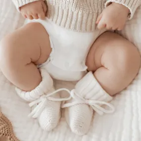 Booties - Milk