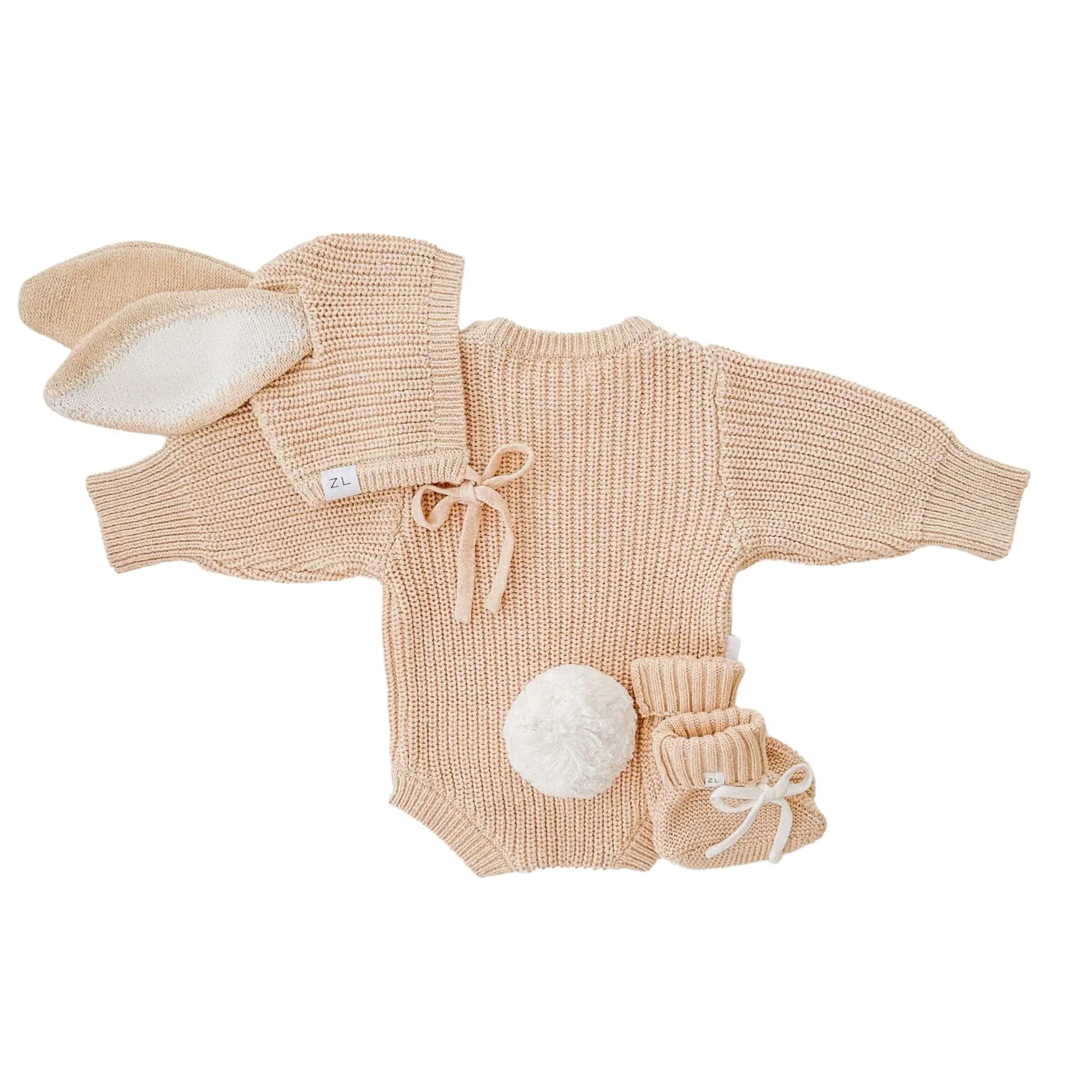 BOOTIES | SAND FLECK/MILK