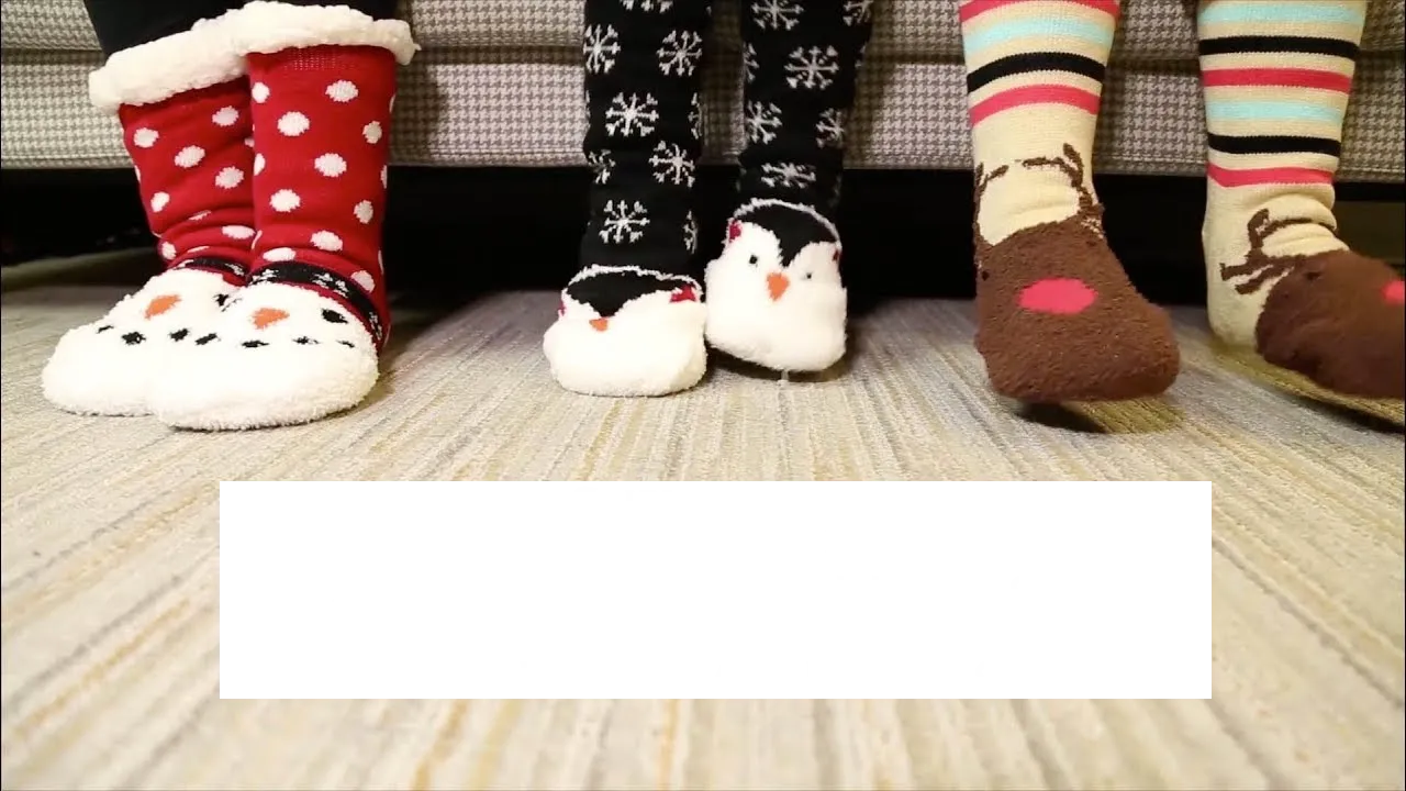 Brand new Holiday Slipper Socks – Character Designed Pair! Auction is for 1 Pair Reindeer