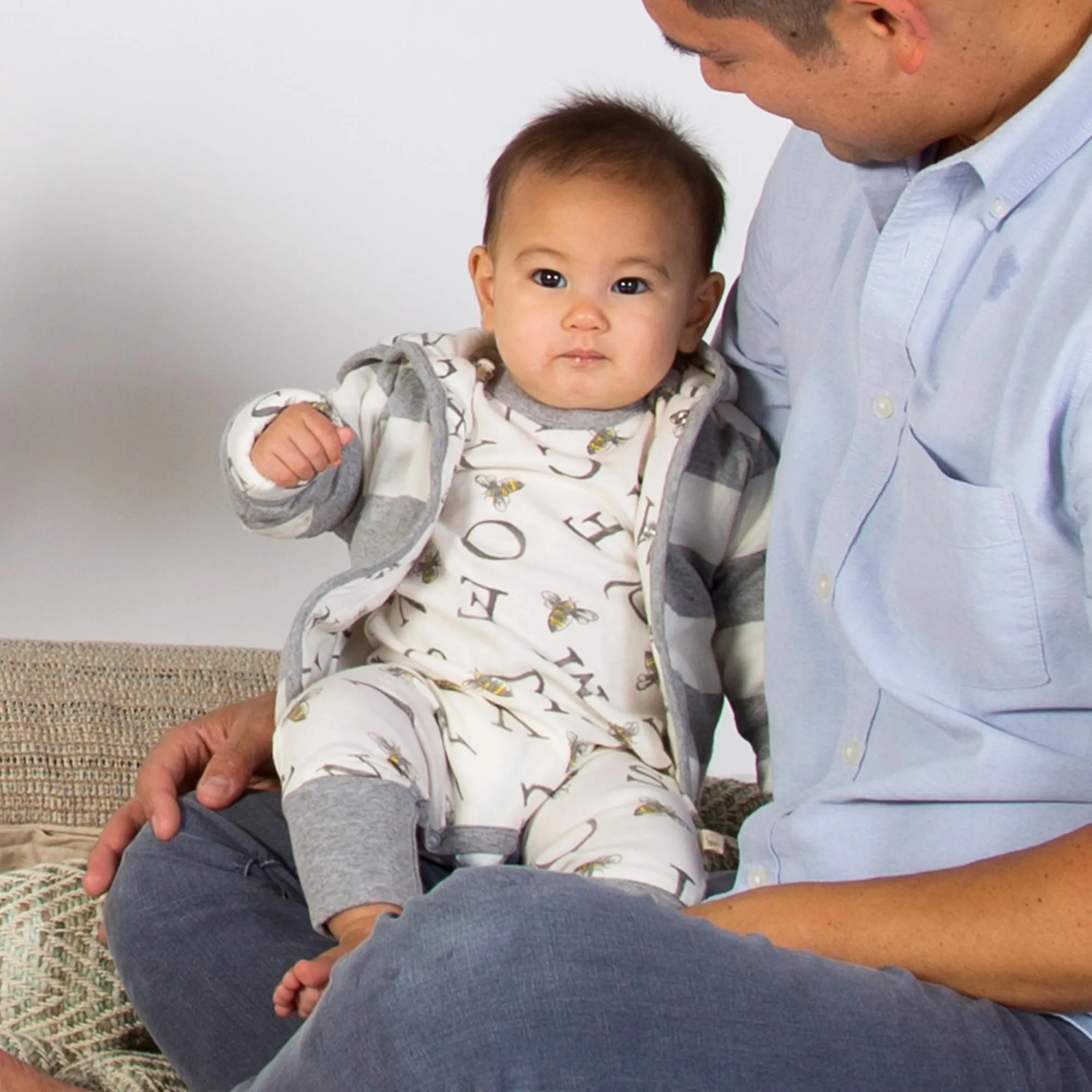 Burt's Bees Baby: 100% Organic Cotton Baby-Boys Romper Jumpsuit