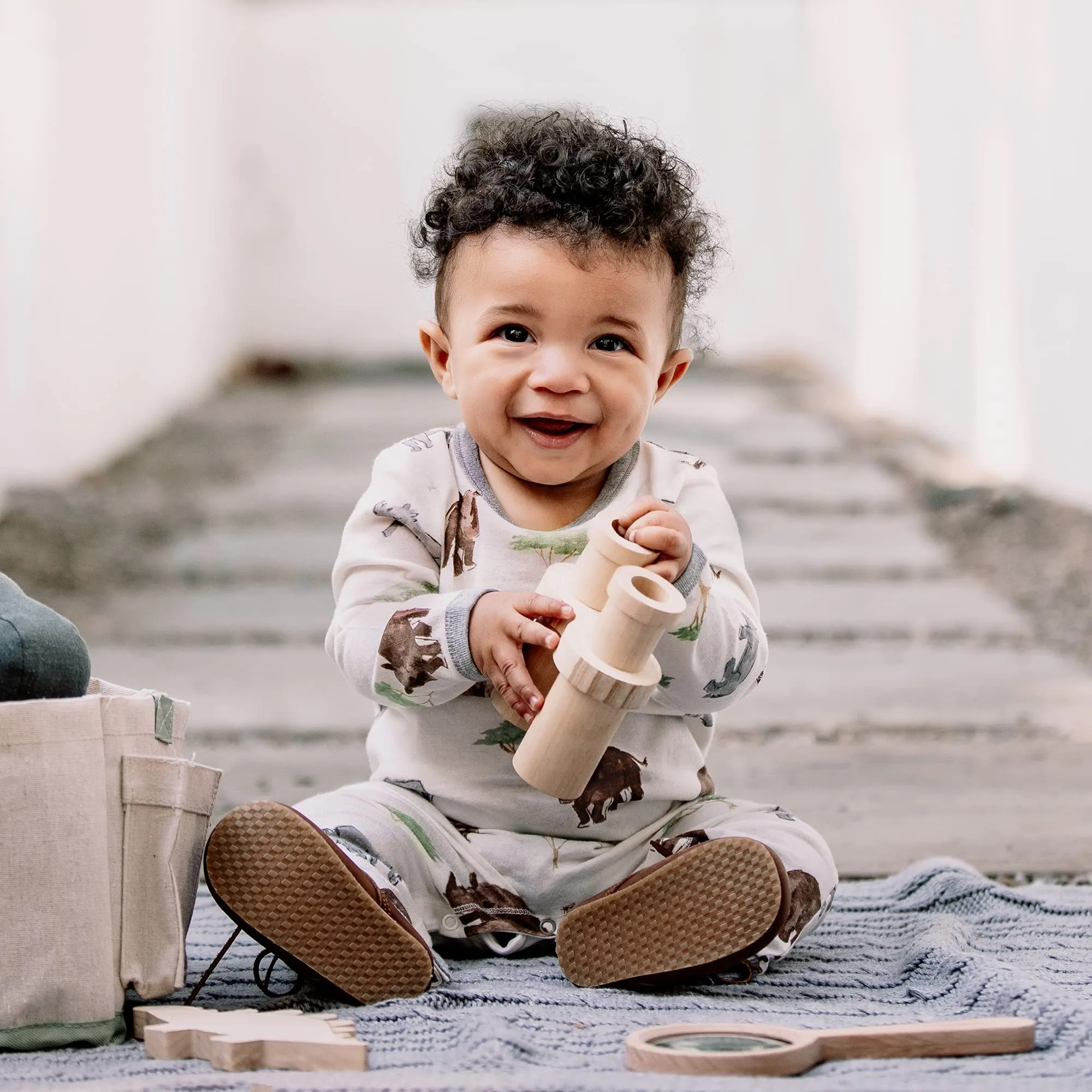 Burt's Bees Baby: 100% Organic Cotton Baby-Boys Romper Jumpsuit