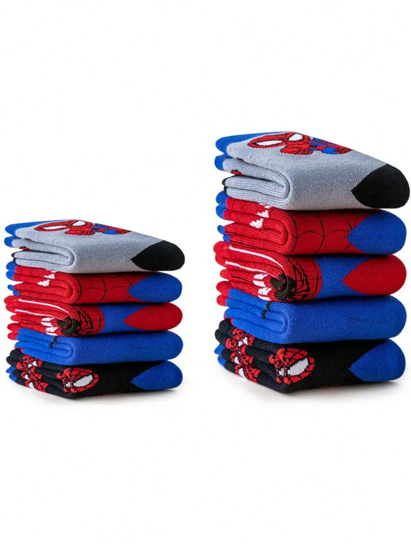 Cartoon character socks|POTDEMIEL 5 Pairs Kids/Children Thick Warm Superhero Spider-Man Cartoon Socks