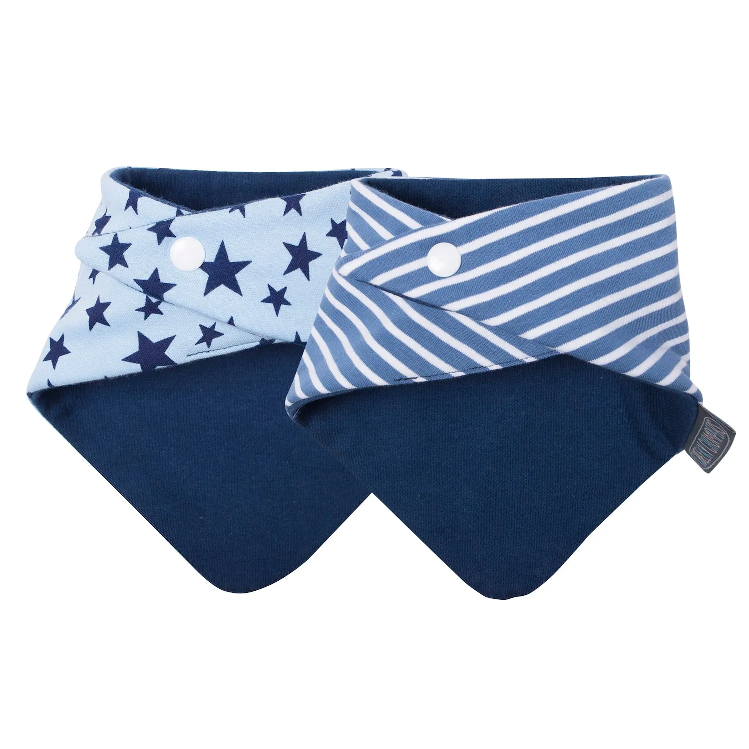 Cheeky Chompers Neckerbib Blue Stars & Stripes