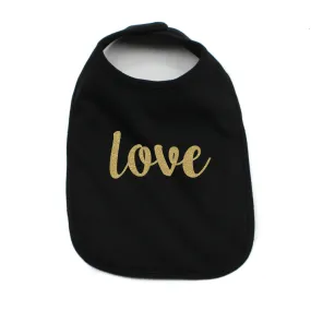 Christmas Peace & Joy Soft Cotton Infant Bib