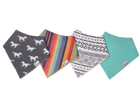 Copper Pearl - Bandana Bib (4 pack) - Westyn