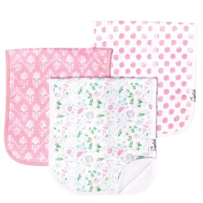 Copper Pearl Premium Burp Cloths - Claire