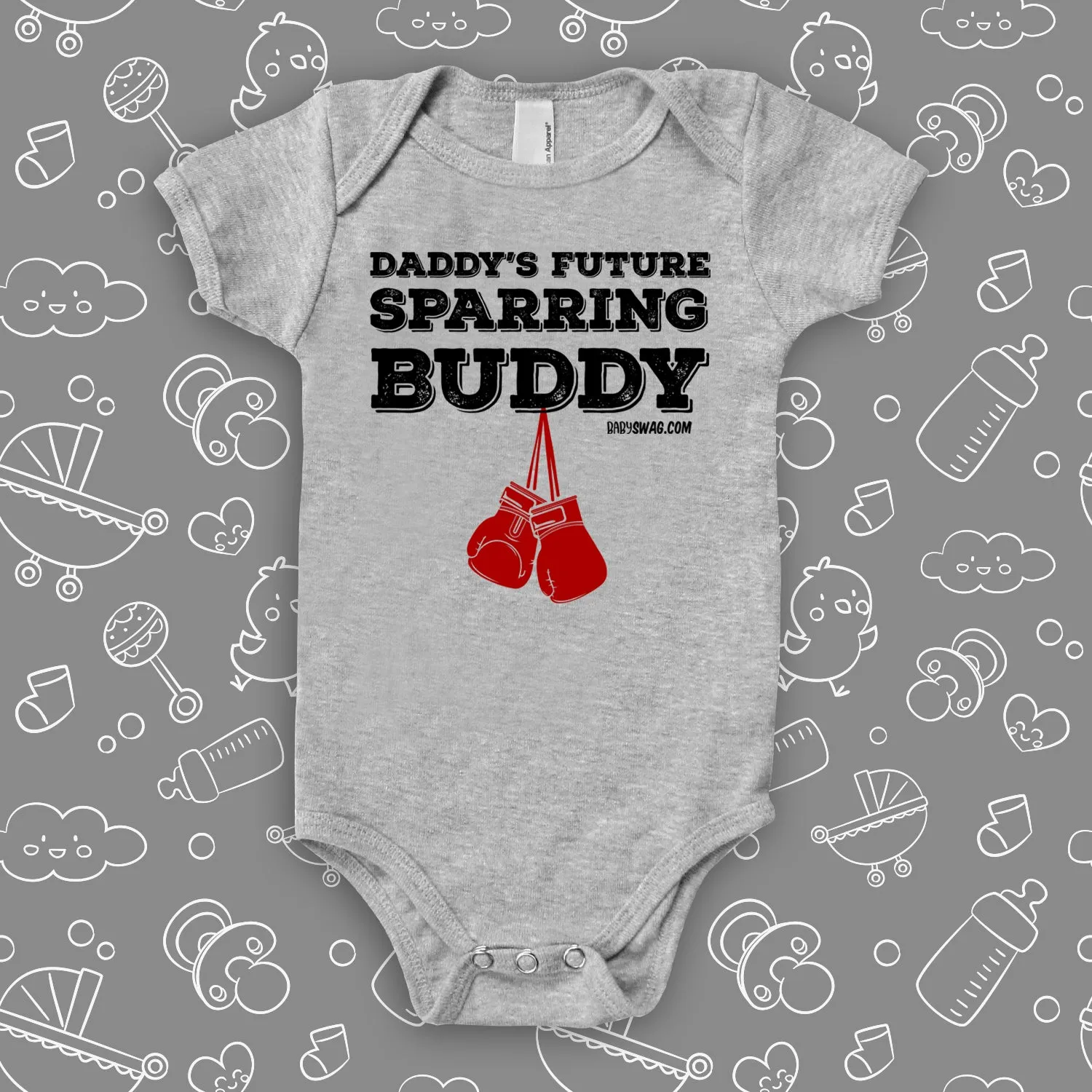 Daddy's Sparring Buddy