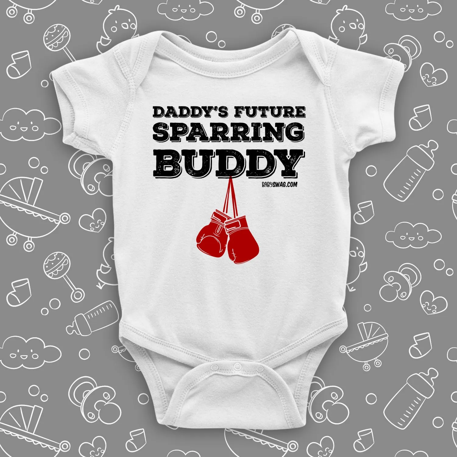 Daddy's Sparring Buddy
