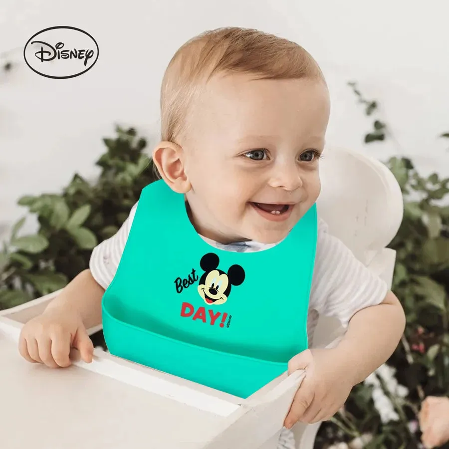 Disney Mickey Comfi Neck Catch Silicone Bib