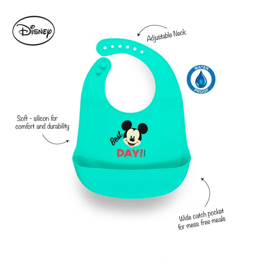 Disney Mickey Comfi Neck Catch Silicone Bib
