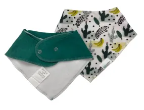 Dribble Bib - Cactus Banana/Green