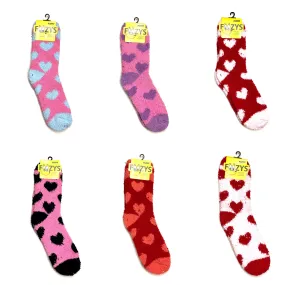 Foozys Unisex Fluffy Hearts
