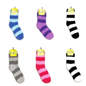 Foozys Unisex Fluffy Stripes
